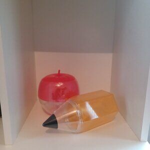 BACK TO SCHOOL COLLECTIBLE NOVELTY VESSEL CONTAINERS